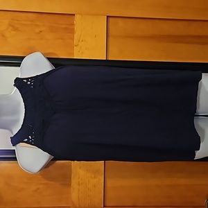 Maurices Croched neck tank